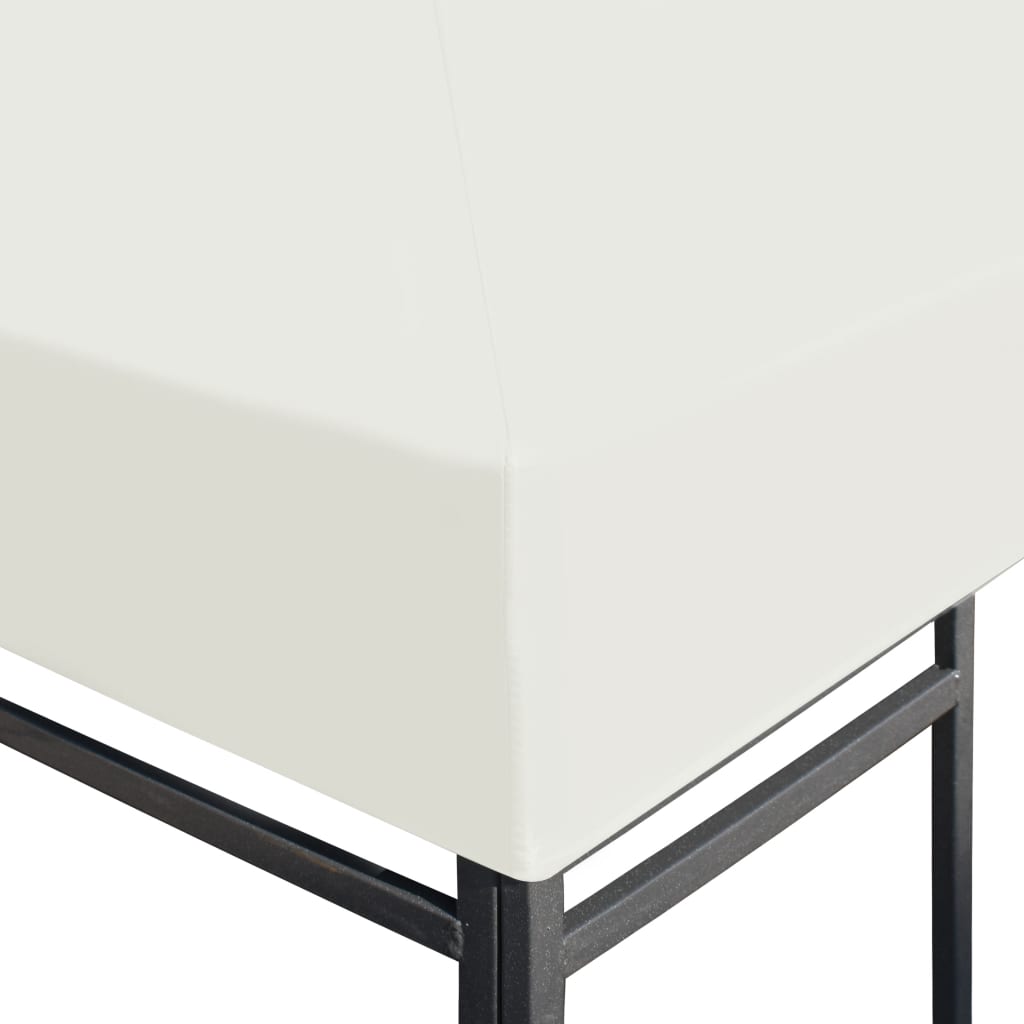 VIDAXL BEISTE RAAKE 310 G M² 3x3 M Creme Weiß