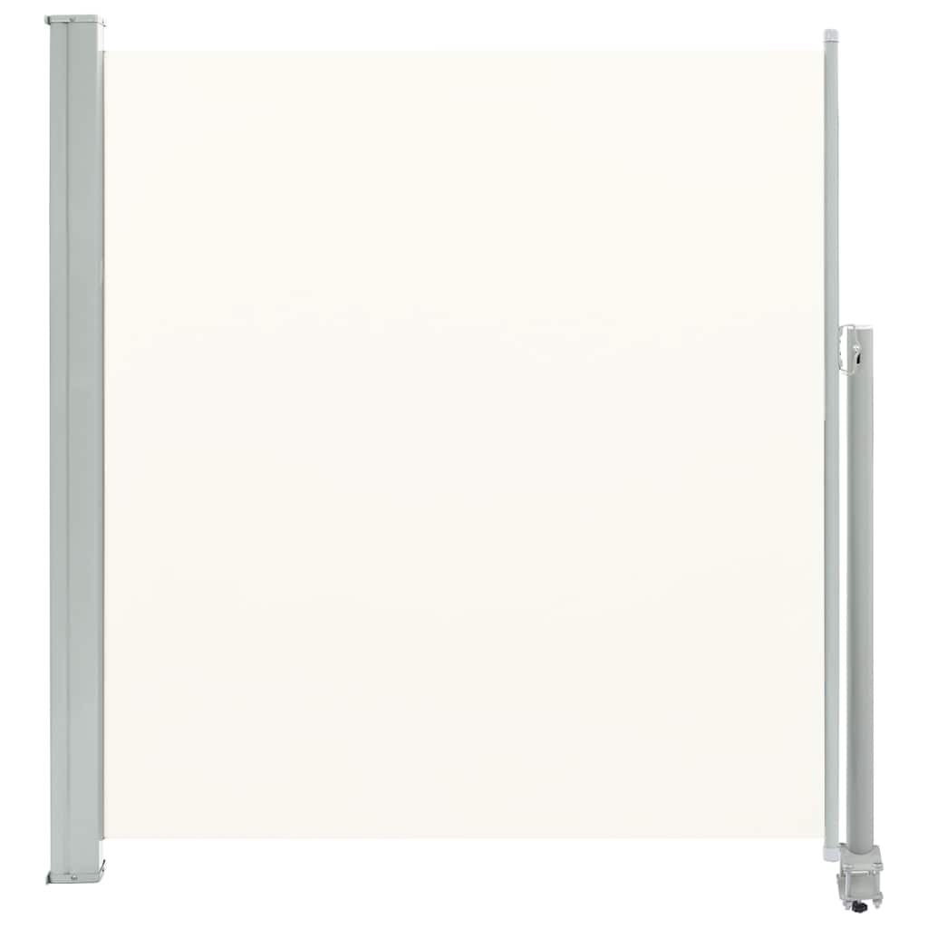 Vidaxl haveskærm Udvidelig 140x300 cm creme -farvet
