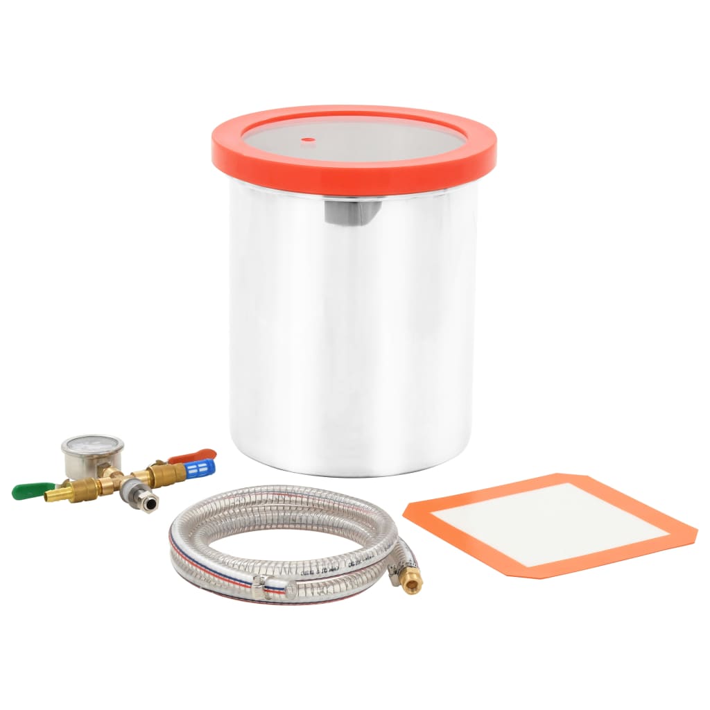 Vidaxl Vakuumkammer 11.42 L Edelstahl