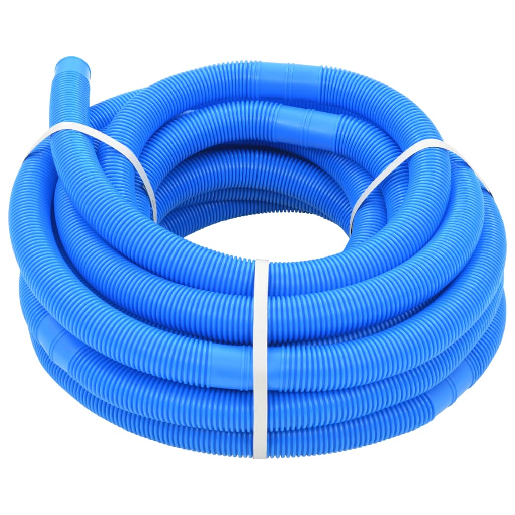 Vidaxl Piscine tuyau 32 mm 15,4 m bleu