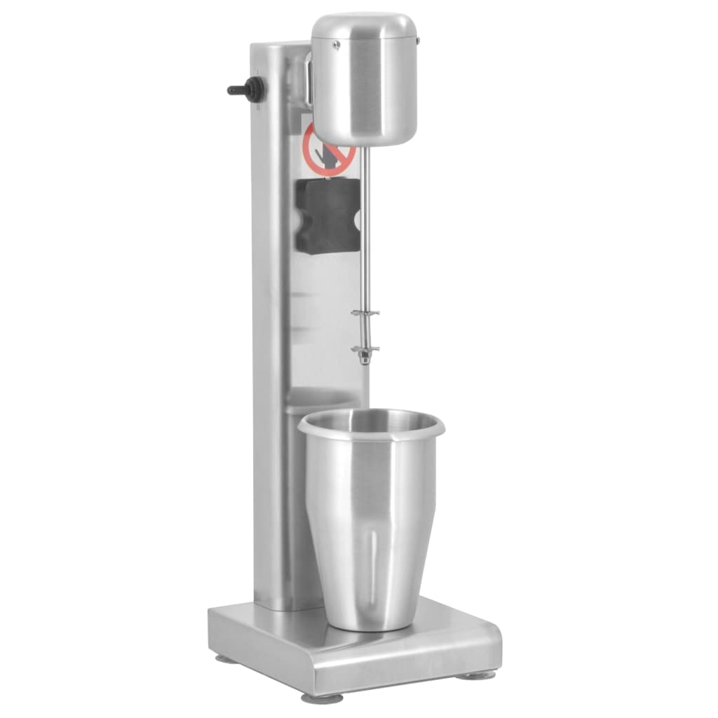 Vidaxl milkshake mixer 1 l stainless steel