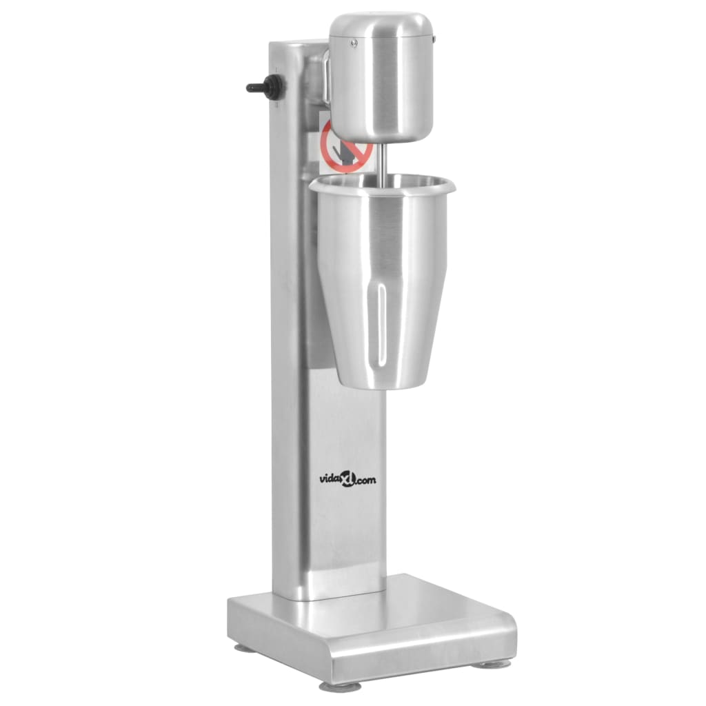 Vidaxl milkshake mixer 1 l stainless steel