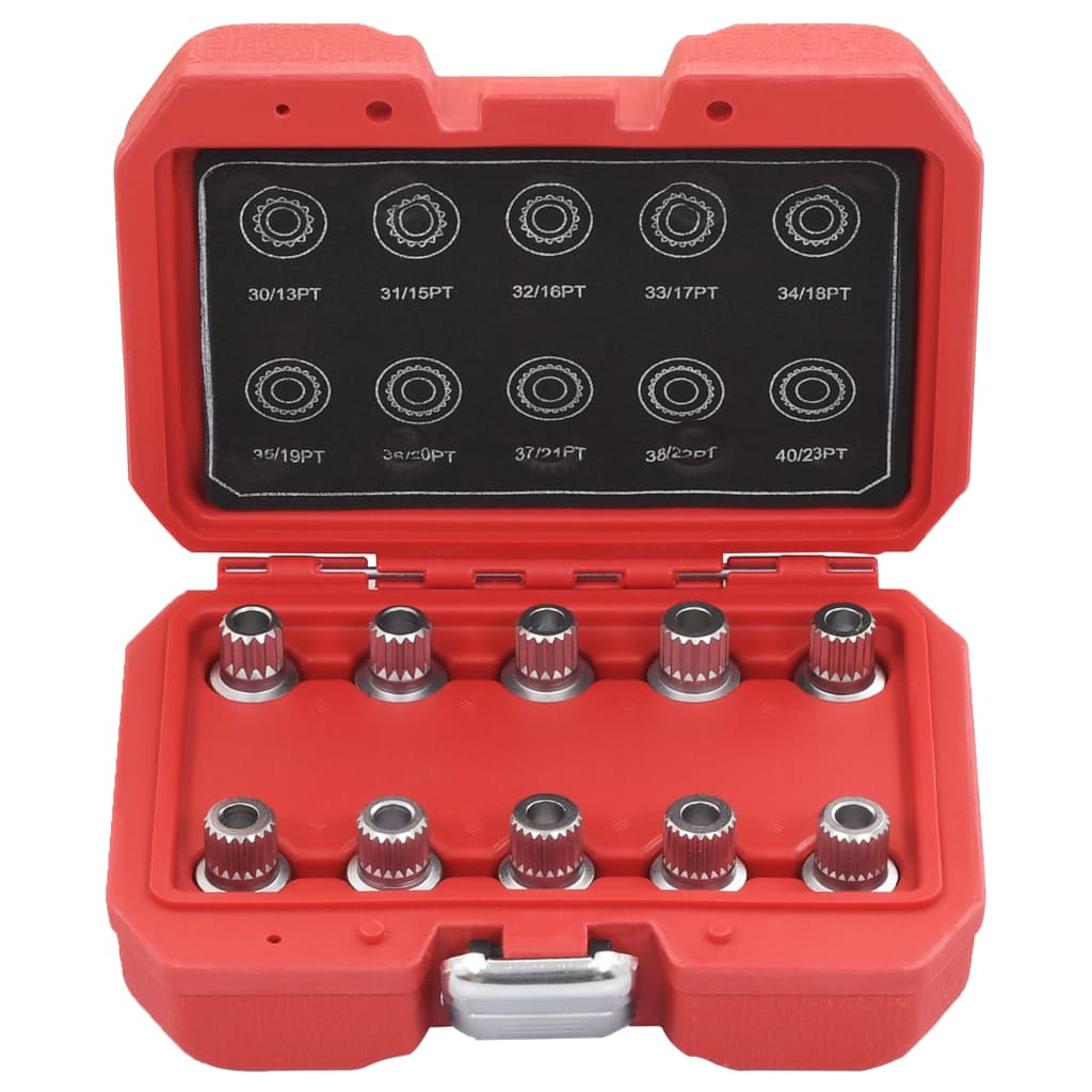 Vidaxxl 10-piece wheel lock nut wrench set for BMW