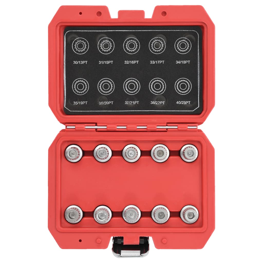 Vidaxxl 10-piece wheel lock nut wrench set for BMW