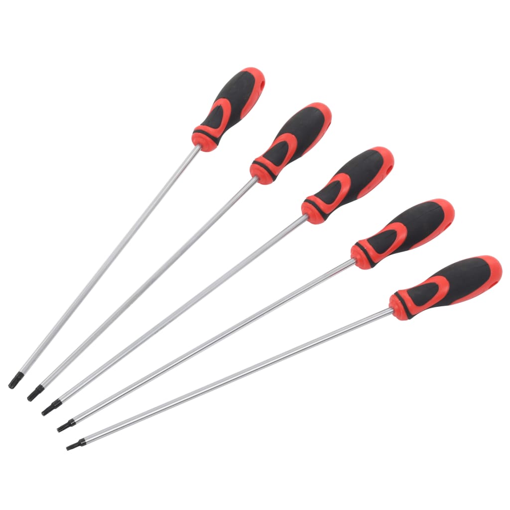 Vidaxl 5-piece torx screwdriver set 300 mm
