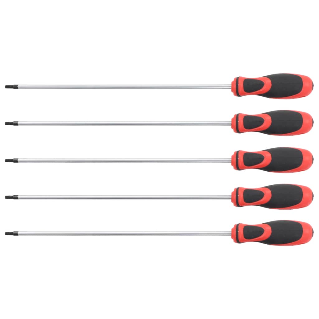 Vidaxl 5-piece torx screwdriver set 300 mm