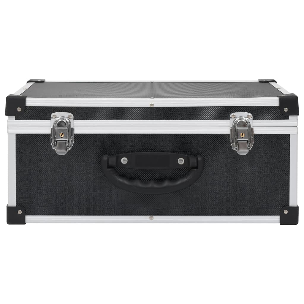 VIDAXL CD COLACE POUR 60 CDS ALUMINUM ABS NOIR