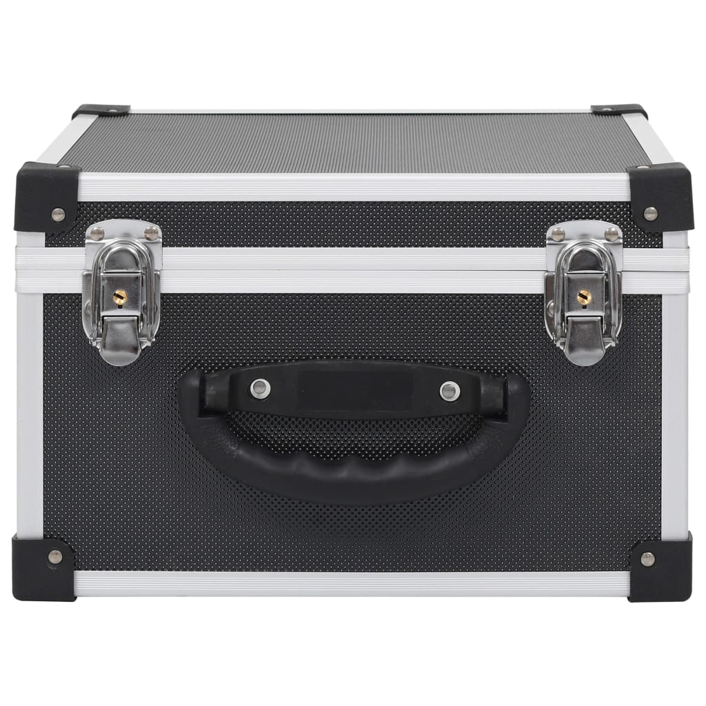 VIDAXL CD COLACE POUR 40 CDS ALUMINUM ABS NOIR