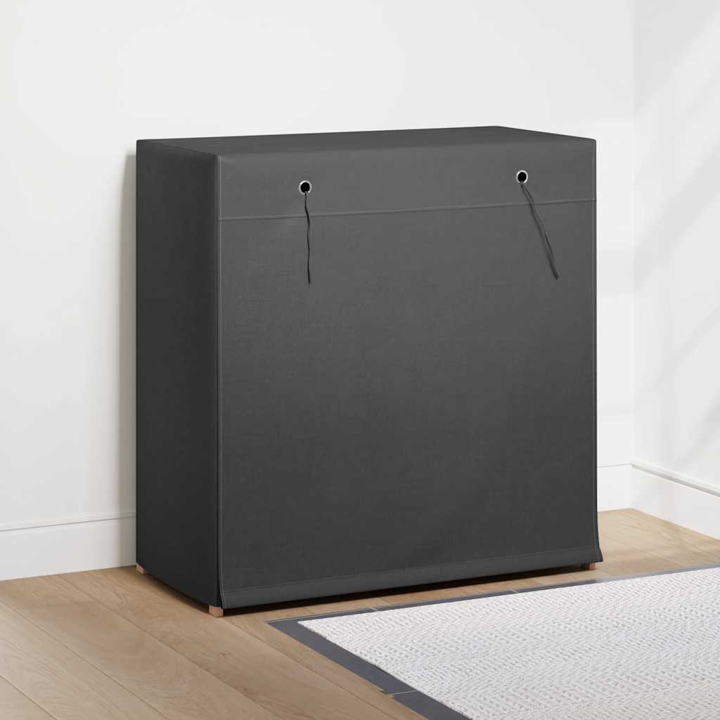 Botník Vidaxx s poťahom 79x40x80 cm látka šedá