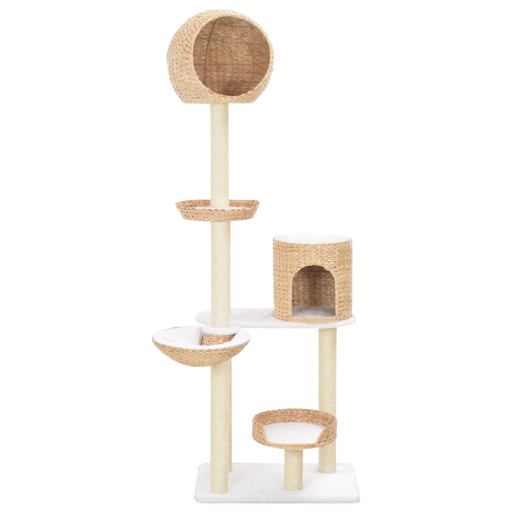 Vidaxl Cat Scratching Post med sisal skrabe bunke af havgræs