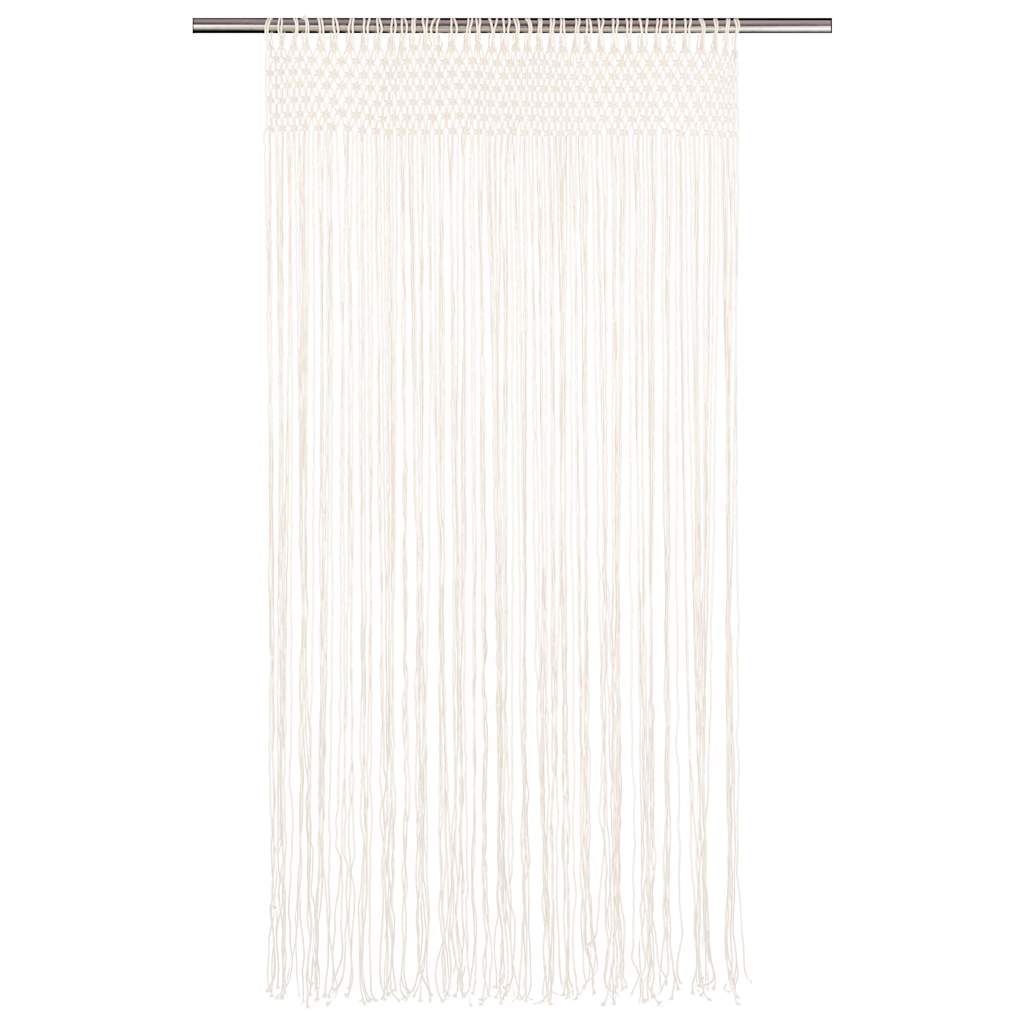 Vidaxl curtain macrame 140x240 cm cotton
