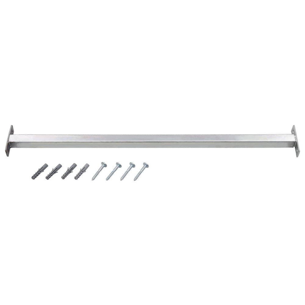 Vidaxl barrier bar adjustable 710-1200 mm