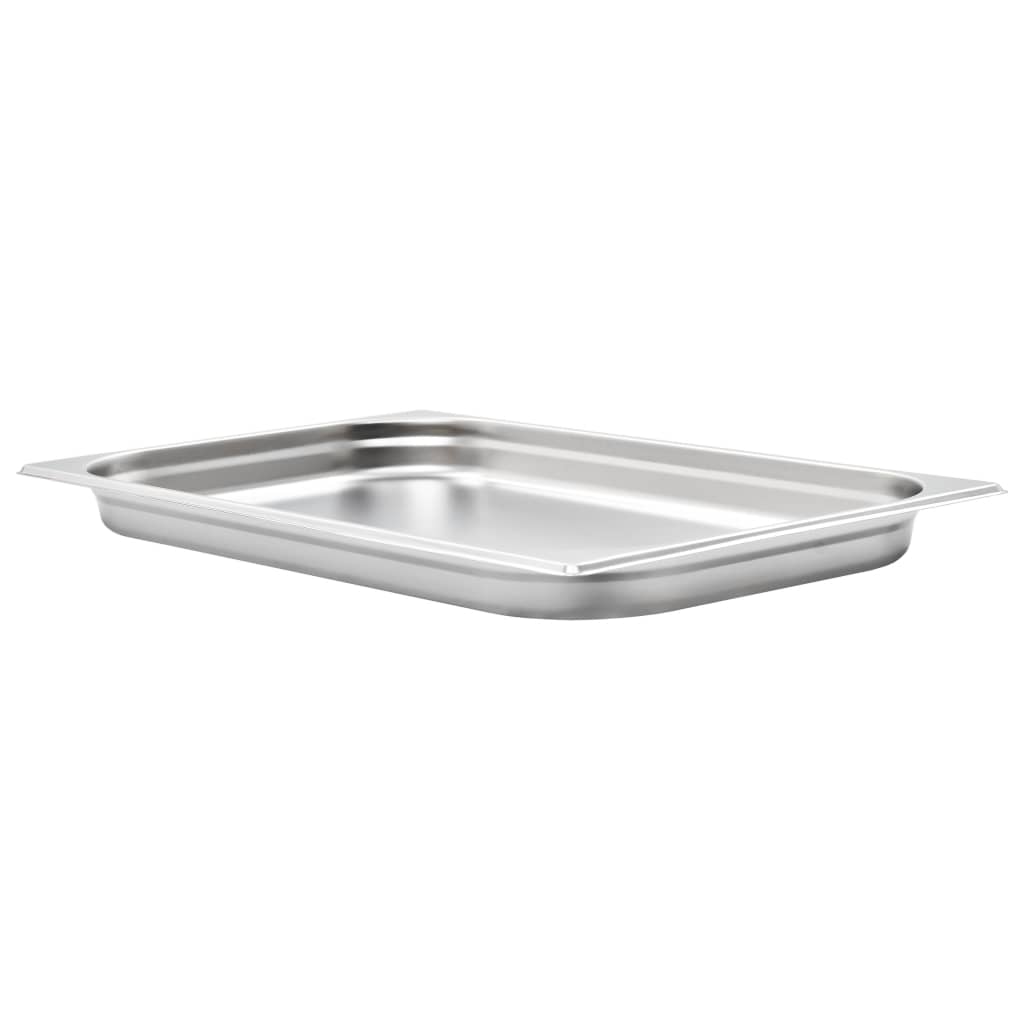 Vidaxx gastronormbeholdere 4 stk gn 1 1 40 mm rustfritt stål