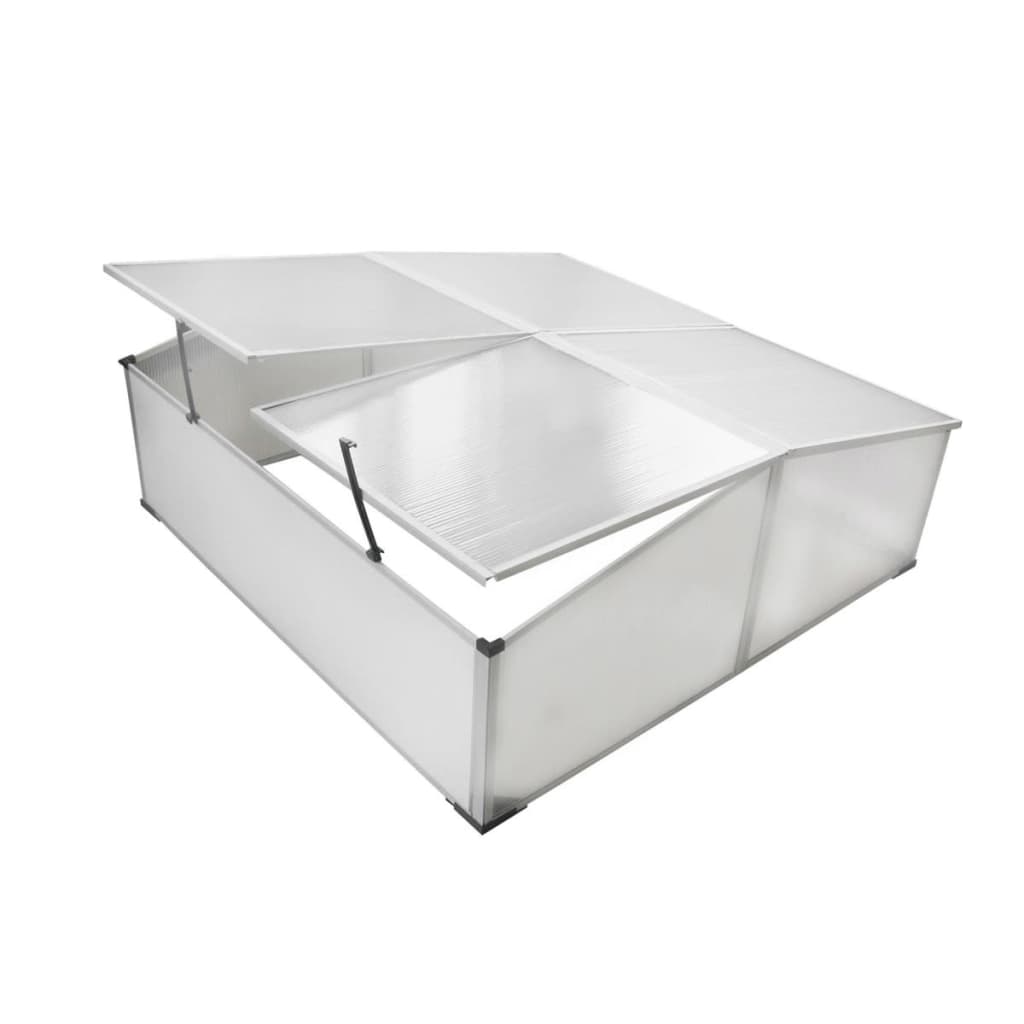 Vidaxl Cold Storage Box with 4 Lids 108x110x41 cm