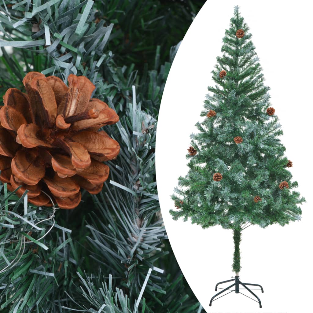Vidaxl Artificial Christmas Tree with Pine Cones 180 cm