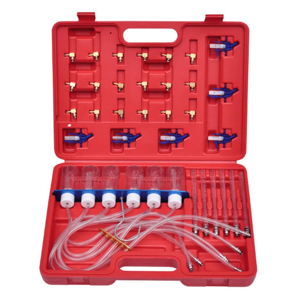 VidaXL common rail diesel current meter with adapter set