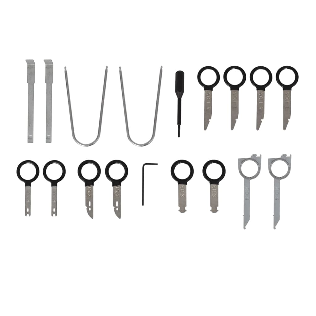 Vidaxl 20-piece radio tool set