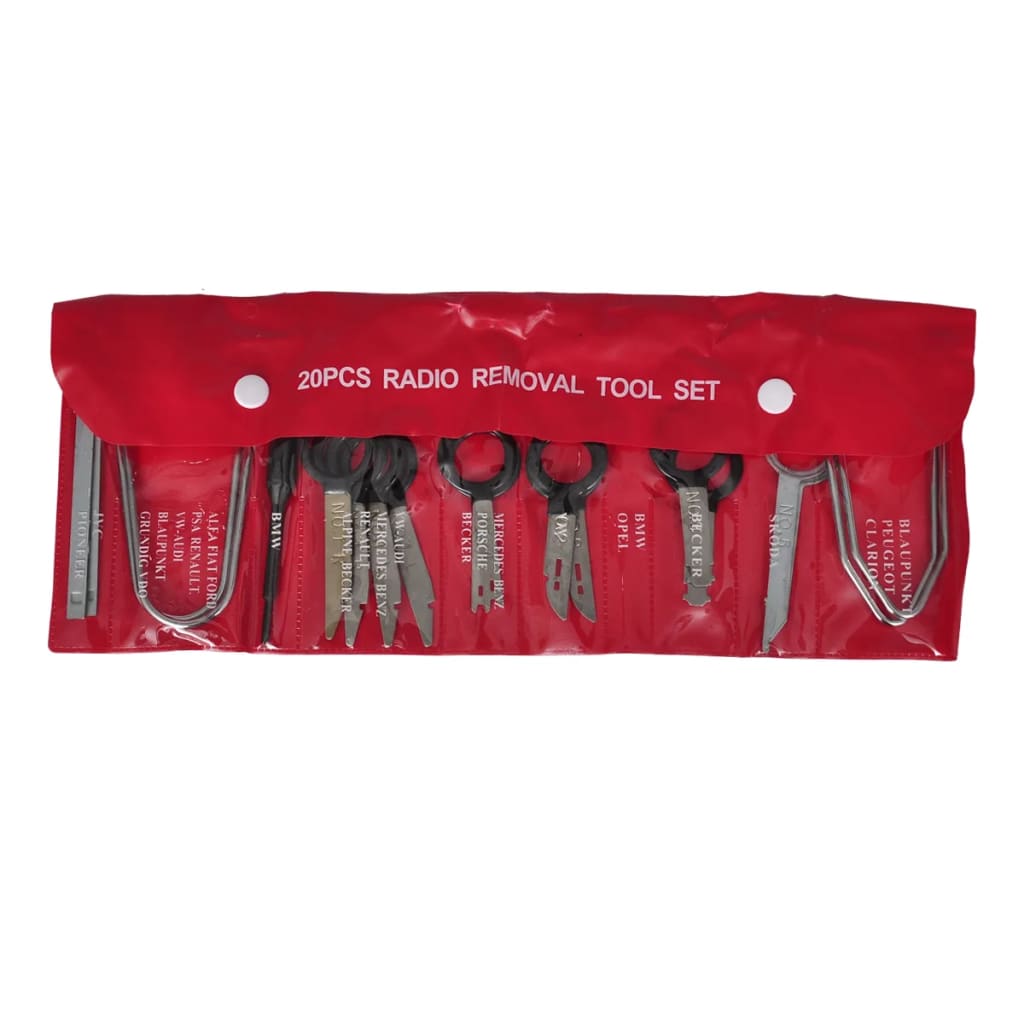 Vidaxl 20-piece radio tool set
