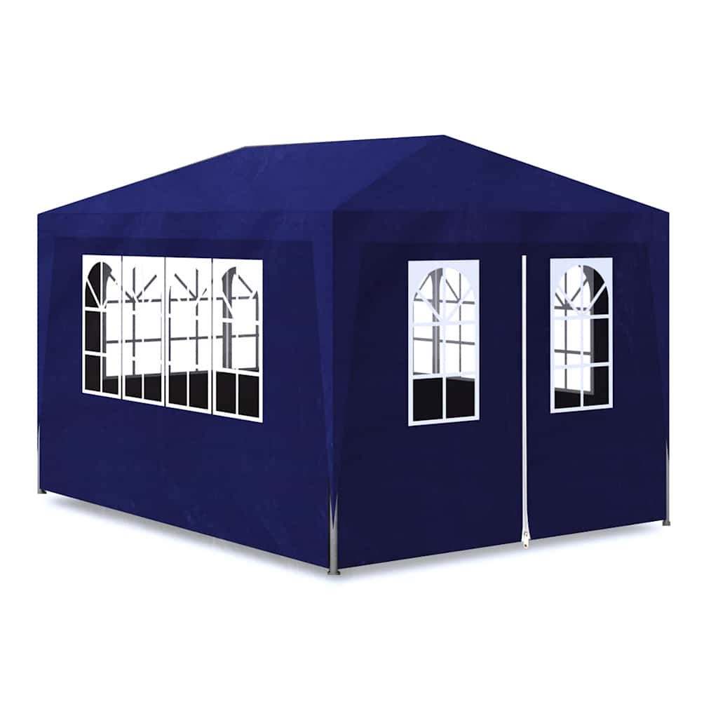 Vidaxl party tent 3x4 m blue