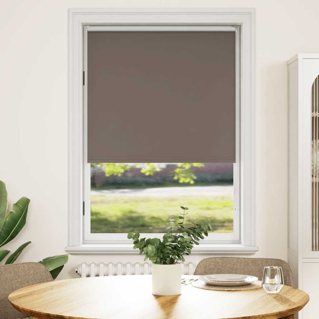 Vidaxl Roller Blind Blackout 80 x 175 cm Kaffeebraun