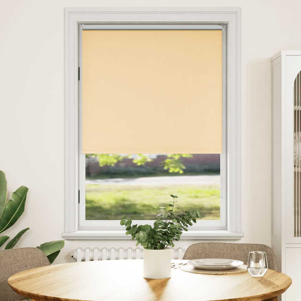 Vidaxl blackout roller blind 100 x 175 cm beige