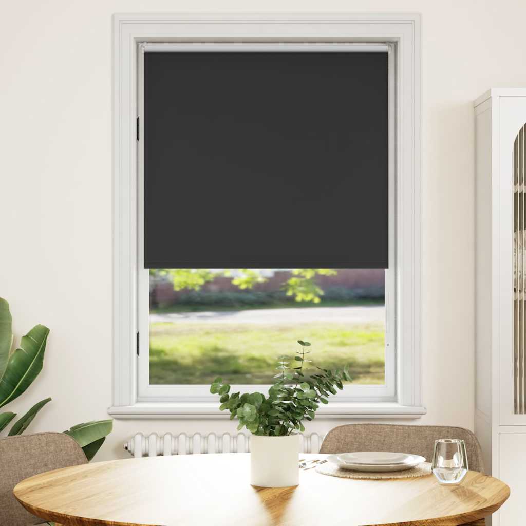 Vidaxl Roller Blind verdämmen 120 x 175 cm Schwarz