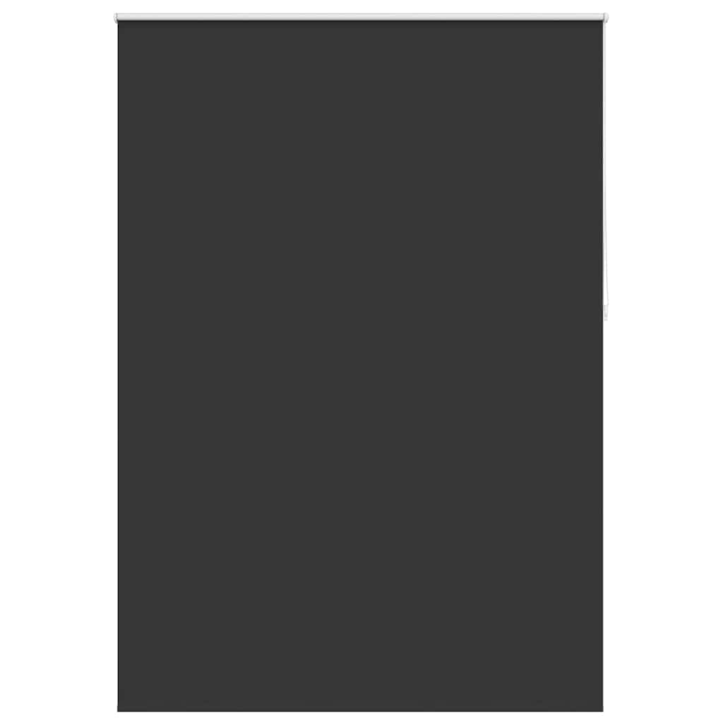 Vidaxl blackout roller blind 160 x 230 cm black