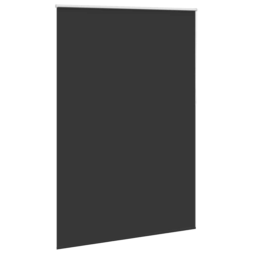Vidaxl blackout roller blind 160 x 230 cm black