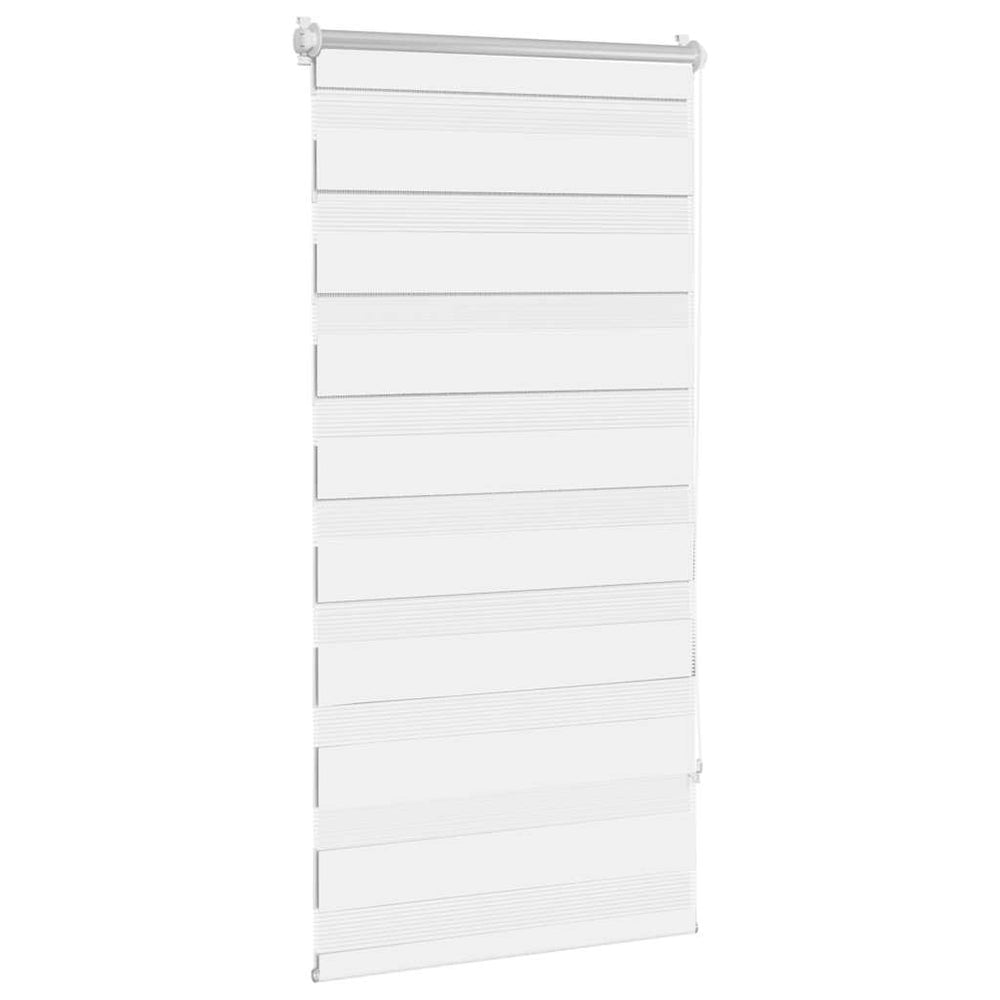 Vidaxl duo roller slepa 60x120cm bela