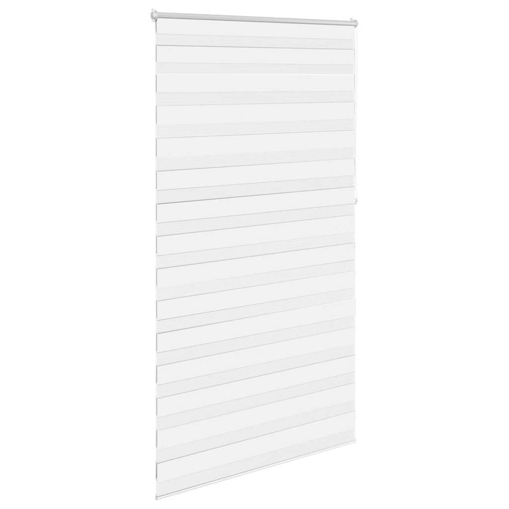 Vidaxl duo roller blind 120 x 230 cm white