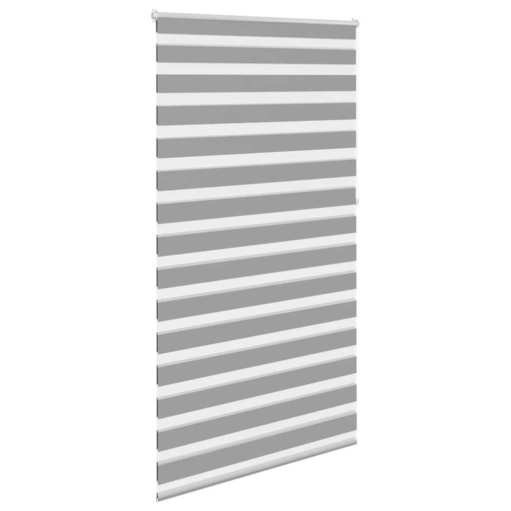 Vidaxl duo roller blind 120 x 230 cm gray