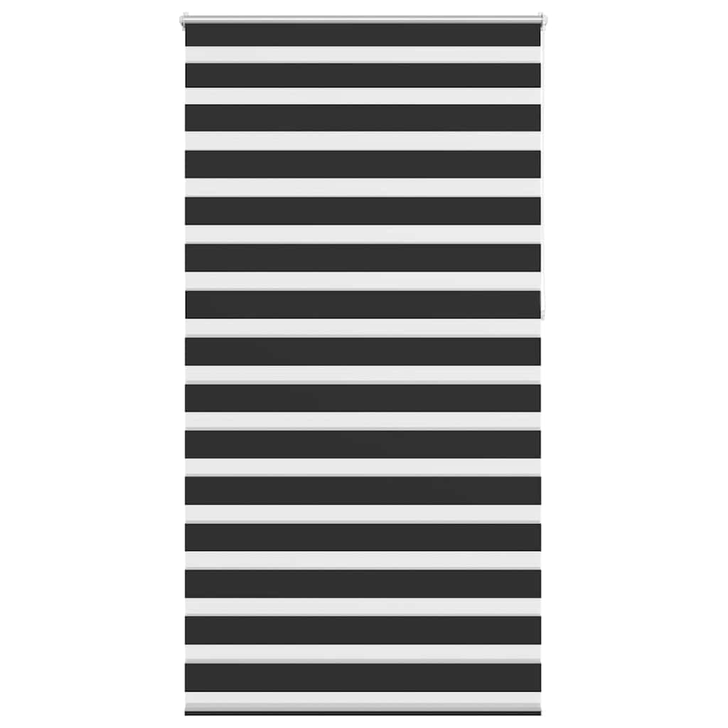 Vidaxl Duo Roller Blind 120 x 230 cm schwarz