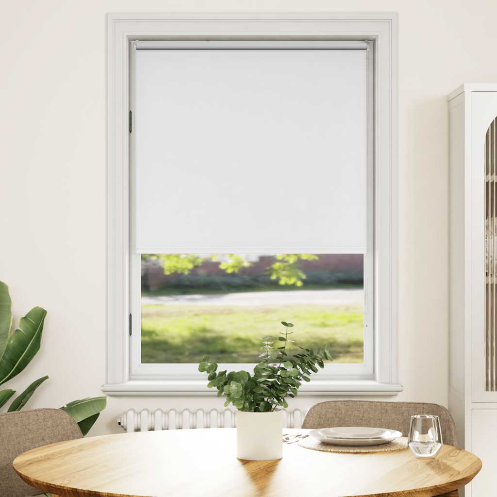 Vidaxl Roller Blind verdämmen 80 x 175 cm Weiß