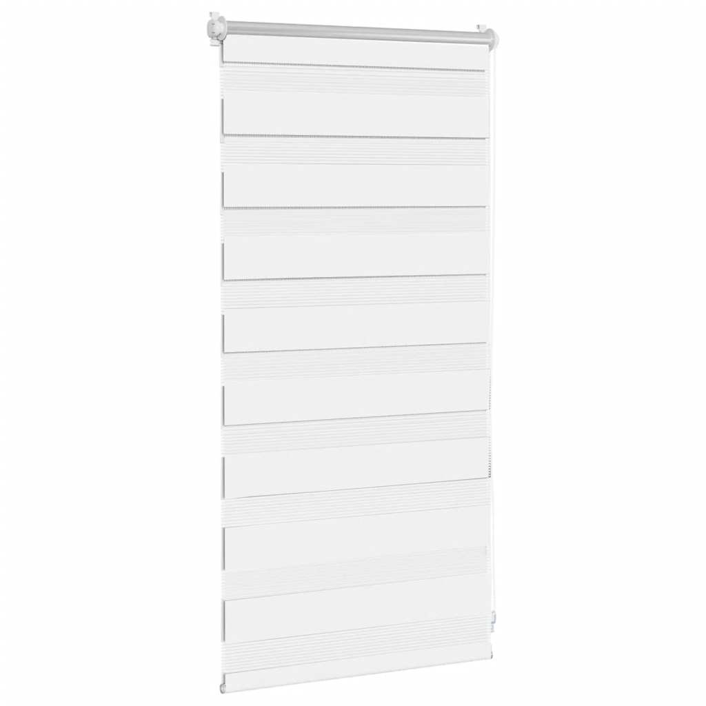 Vidaxl duo roller blind 40x100cm white