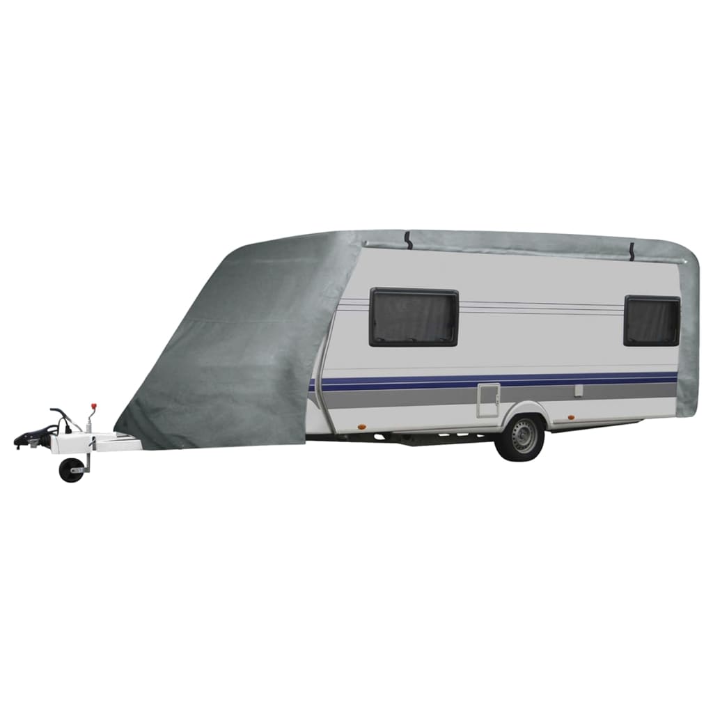 Couverture de caravane vidaxl m gris
