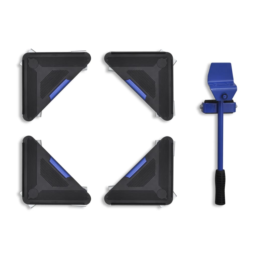 Conjunto de transporte de móveis Vidaxl com Heffer e Wheel Set