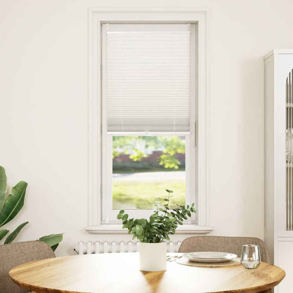 VidaXL pleated blind 50x125 cm white
