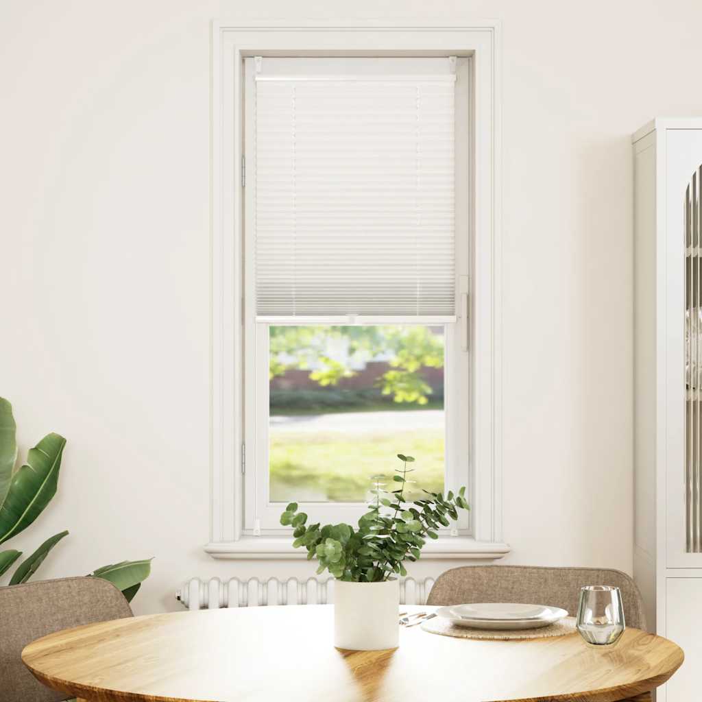 VidaXL pleated blind 60x125 cm white