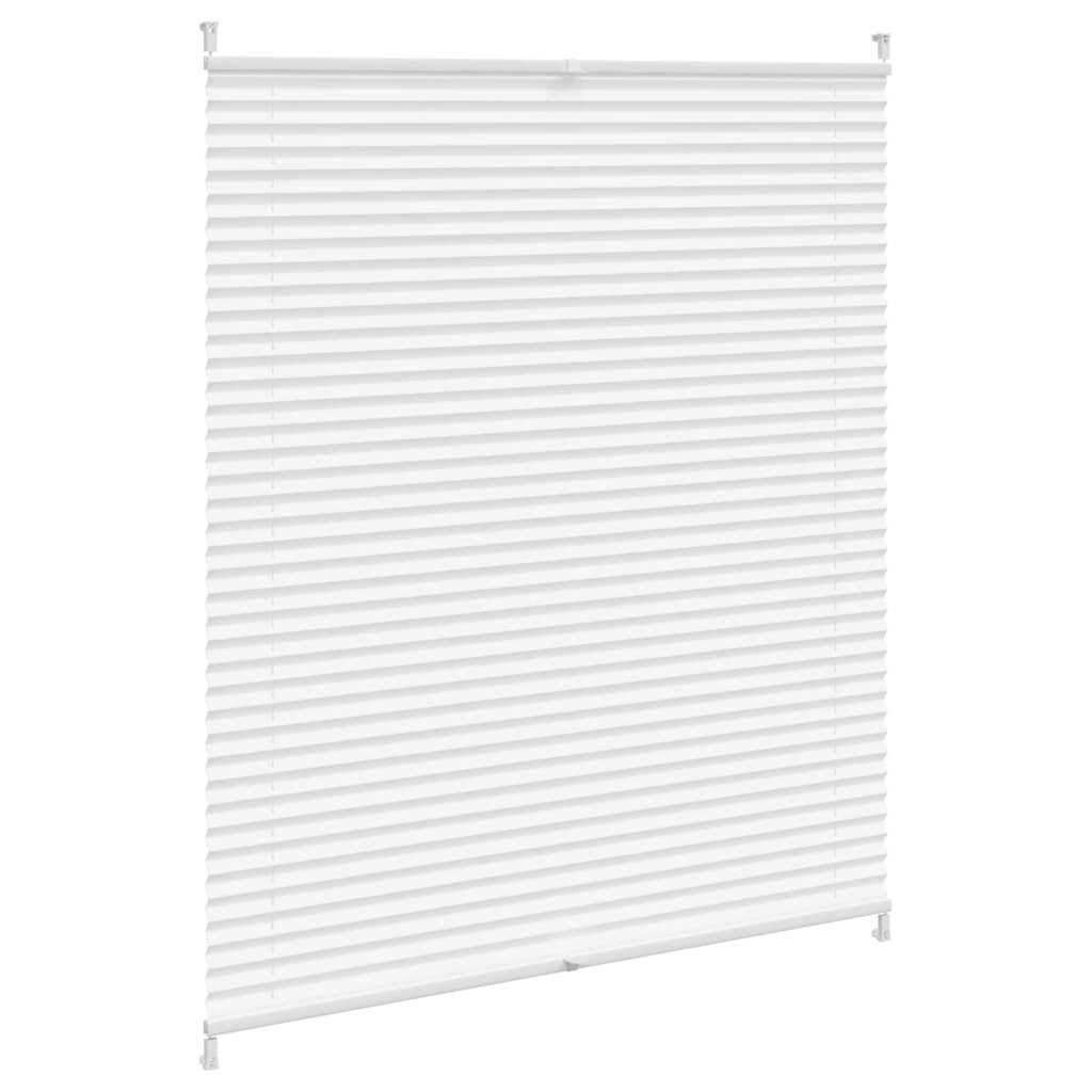VidaXL pleated blind 100x150 cm white