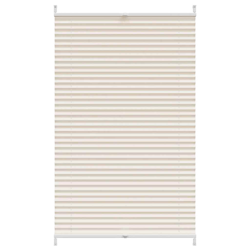 Vidaxl Plissé Roller Blind 70x150 cm Creme