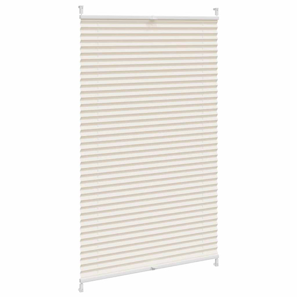Vidaxl Plissé Roller Blind 70x150 cm Creme
