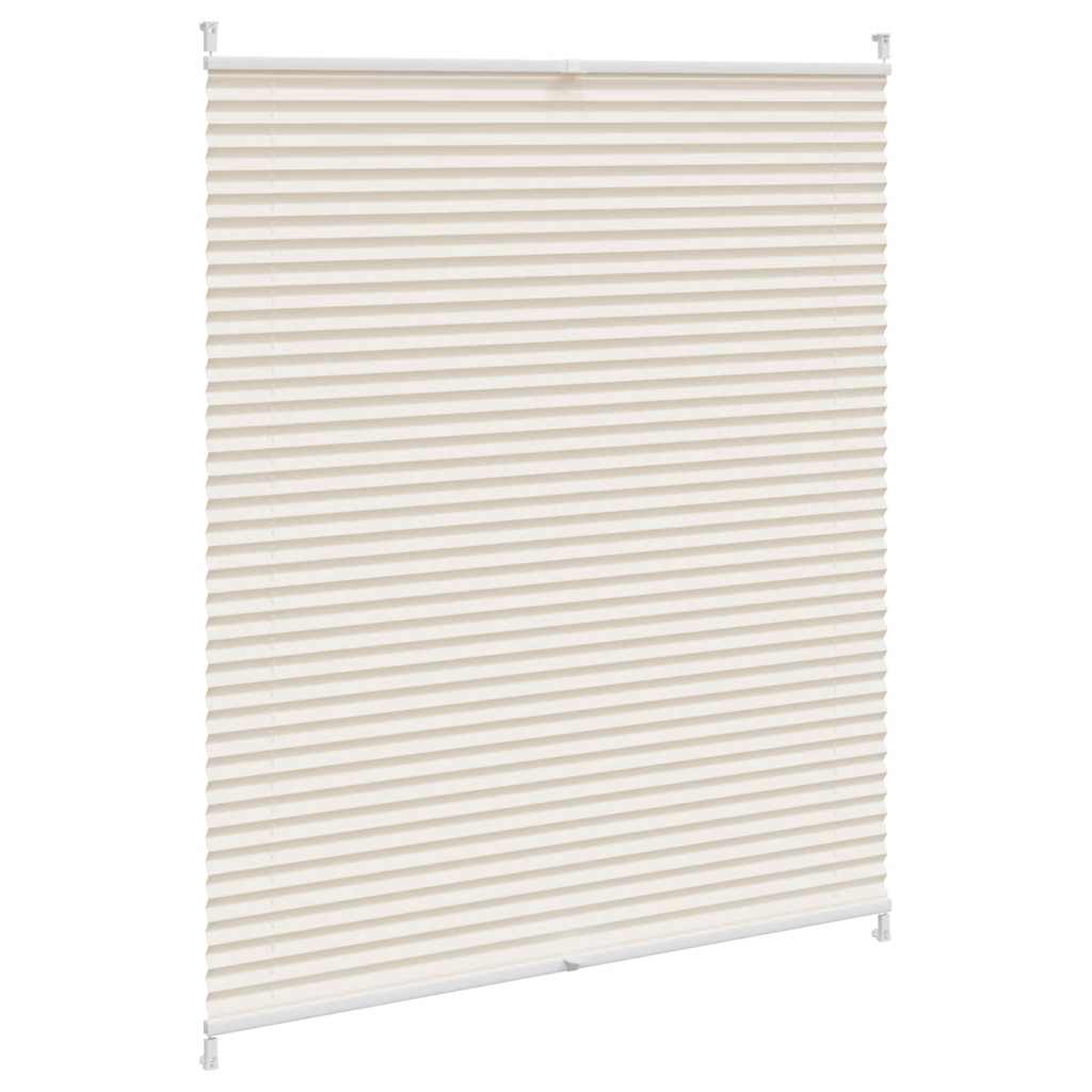 VidaXL pleated blinds 110x100cm cream