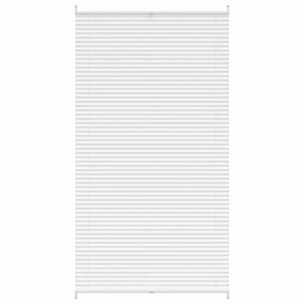 VidaXL pleated blind 110x200 cm white