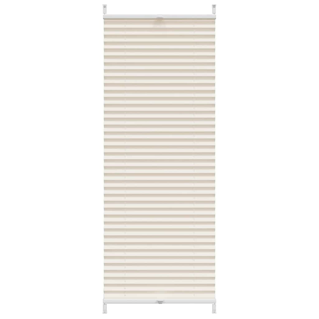 VidaXL pleated blind 40x125cm cream