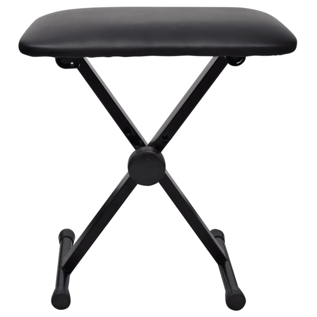VidaXL keyboard piano stool adjustable and foldable