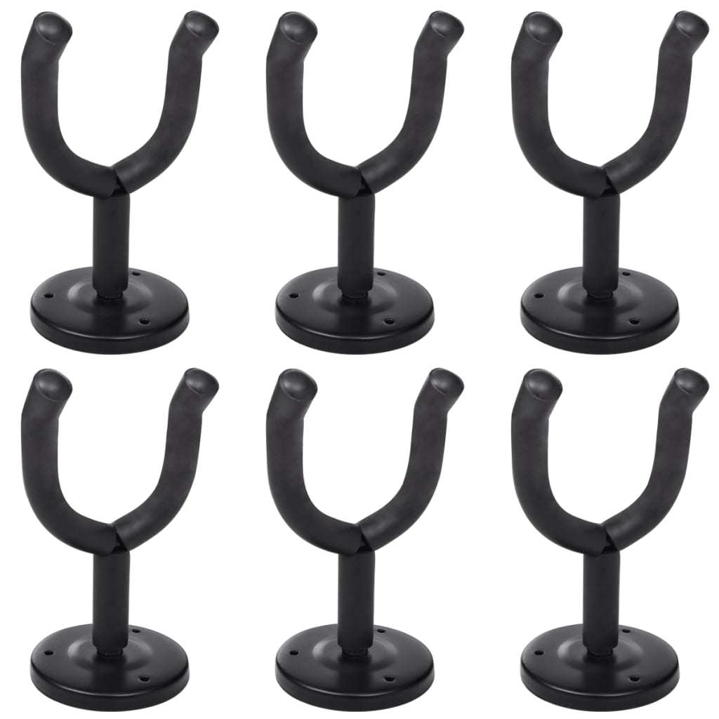 Vidaxl Guitar Wall Holder (6 sztuk)