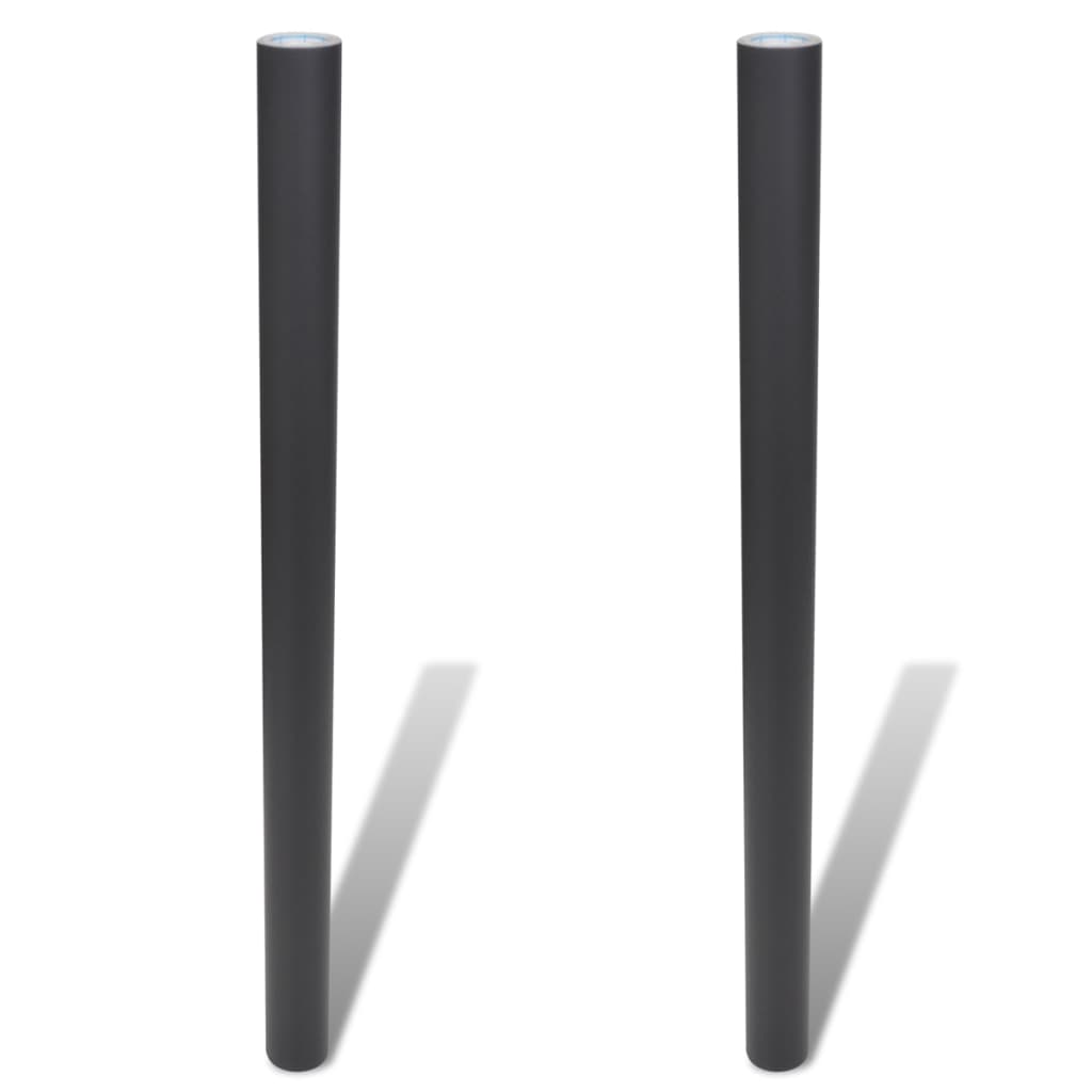 Vidaxl Wall Sticker tableau de tableau 2 rouleaux avec craies 0,6 x 3 m