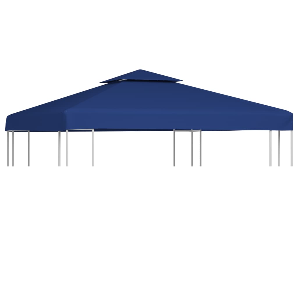Vidaxl replacement tent cloth arbor 310 g m² 3x3 m dark blue