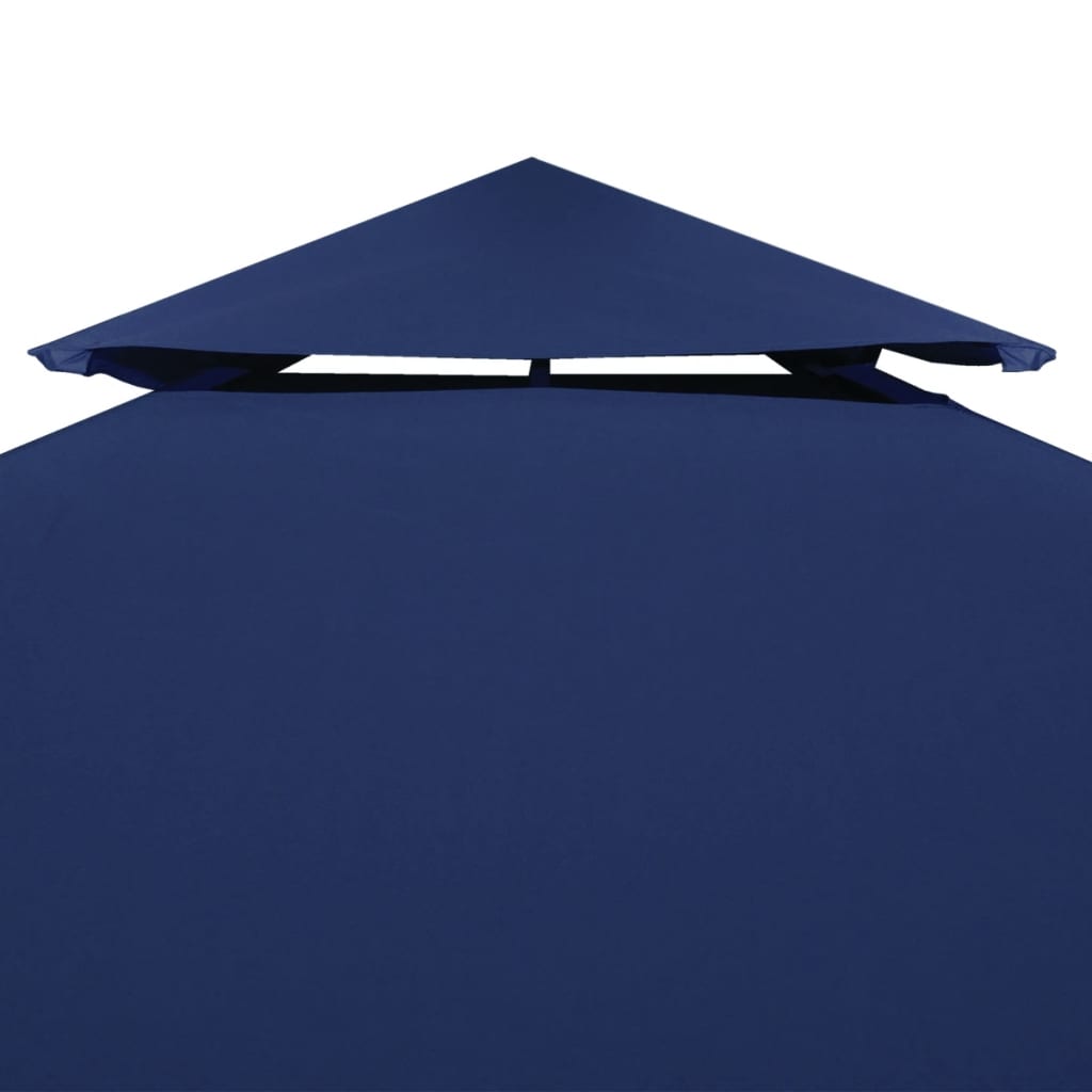 Vidaxl replacement tent cloth arbor 310 g m² 3x3 m dark blue