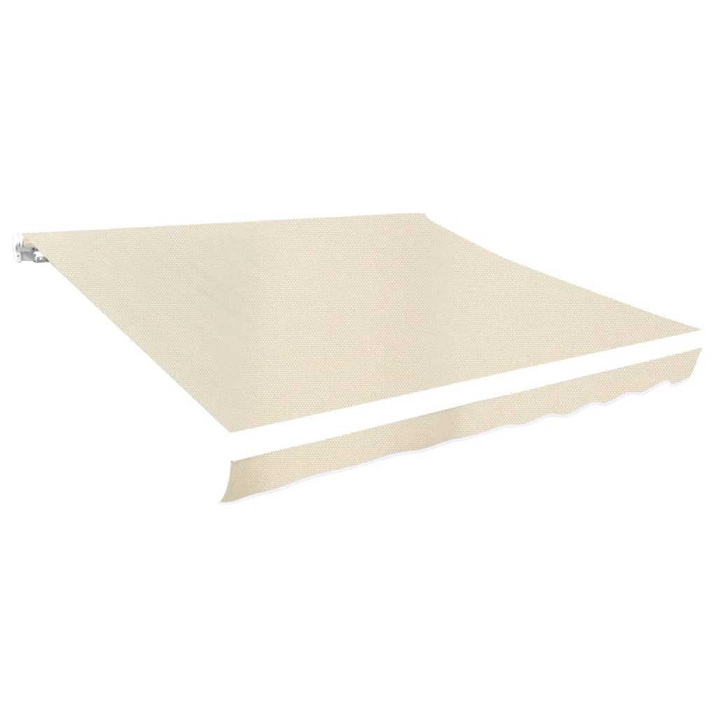 Vidaxl LaFeldoek 4x3 M Canvas -Creme